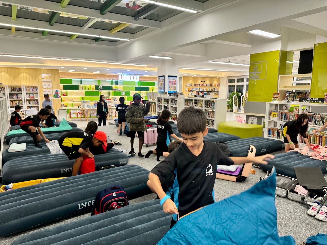 Year 2's Sleepover on Campus (Nov 2023)