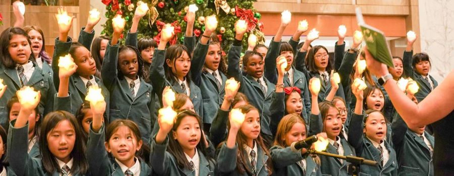 Another successful Tree Lighting Ceremony for a UISG Choir ! (Dec 2023)