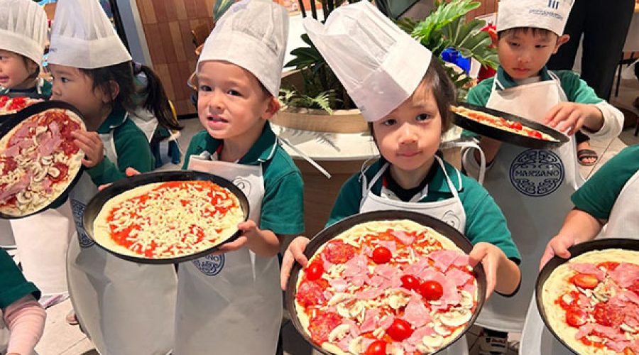 K2’s Sensory Exploration at Pizza Marzano (Feb 2024)