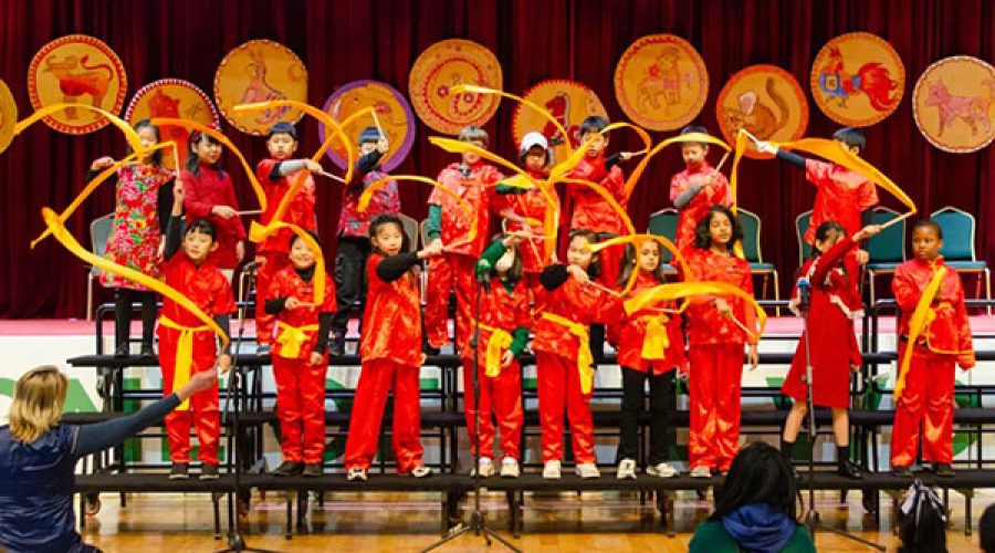 Students Shine in Chinese Zodiac Performance (Feb 2024)