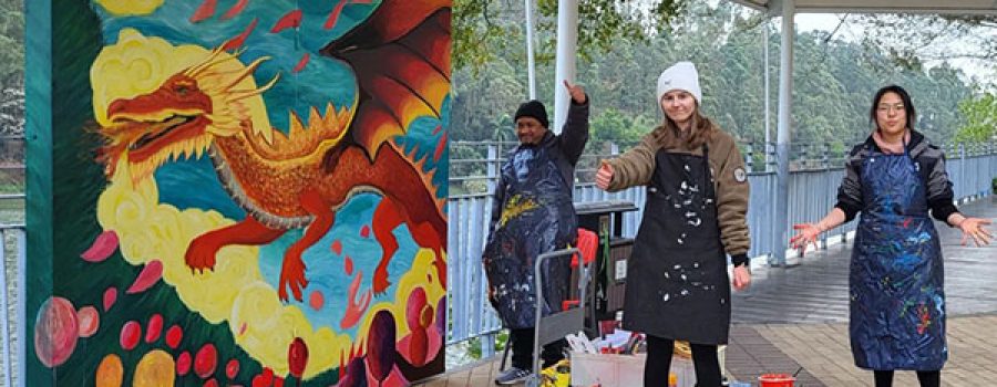 Video and Photos | Mural Service Project (Jan 2024)