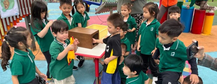 K2 Celebrating our “Who We Are” Unit through Senses Exploration