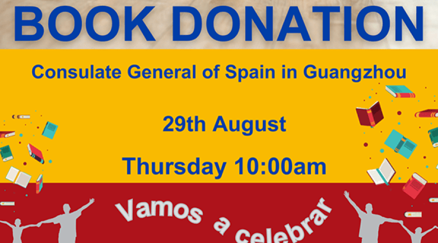 Book Donation: A Gift of Knowledge from Spain on August 29th !