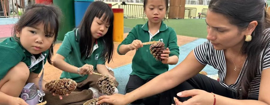 Happy Earth Day from our Early Years Explorers 【地球日｜小小守护者绿色行动日记】