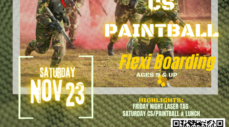 CS & Paintball Adventure Weekend 丨参加我们寄宿社区周末的CS和彩弹射击冒险
